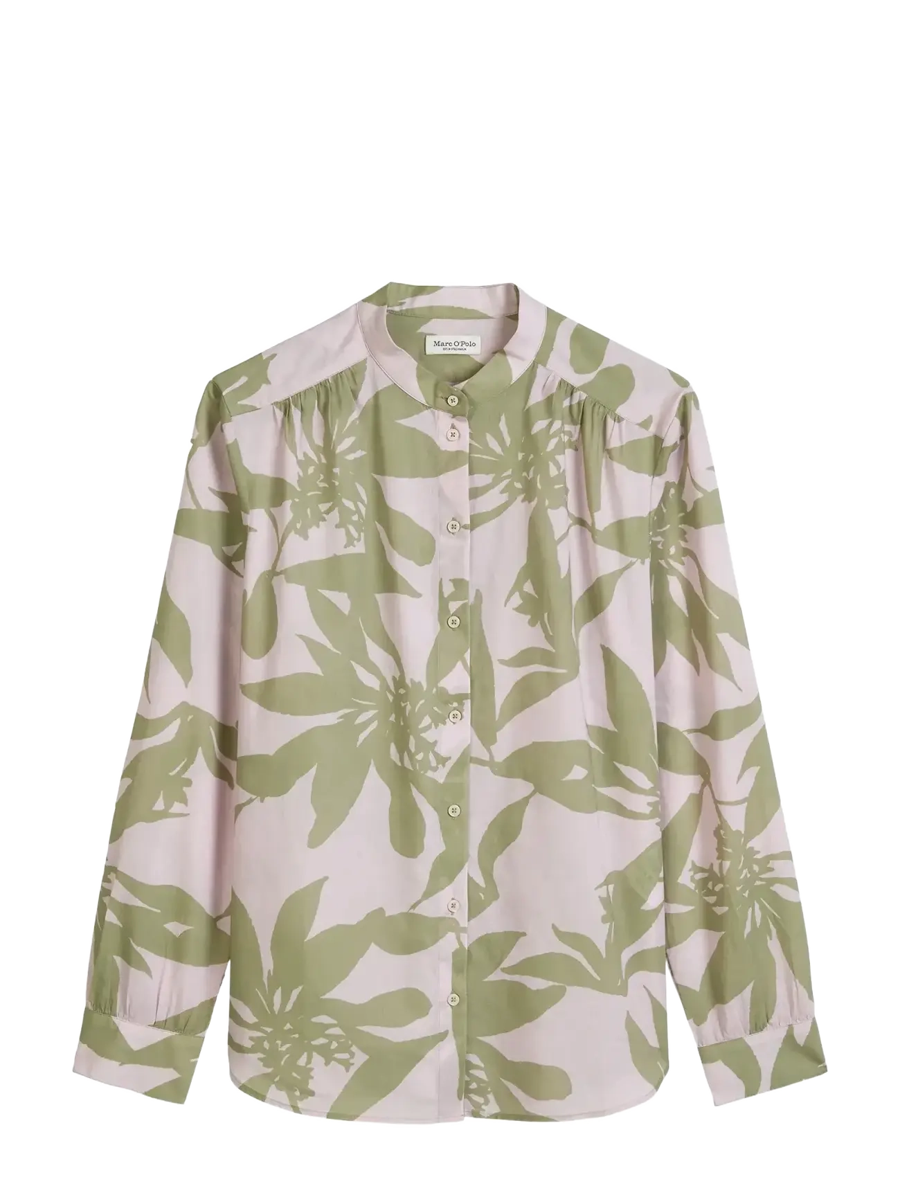 MARC O'POLO Hemden/Blusen Lange Ärmel Grün - 40 - Damen