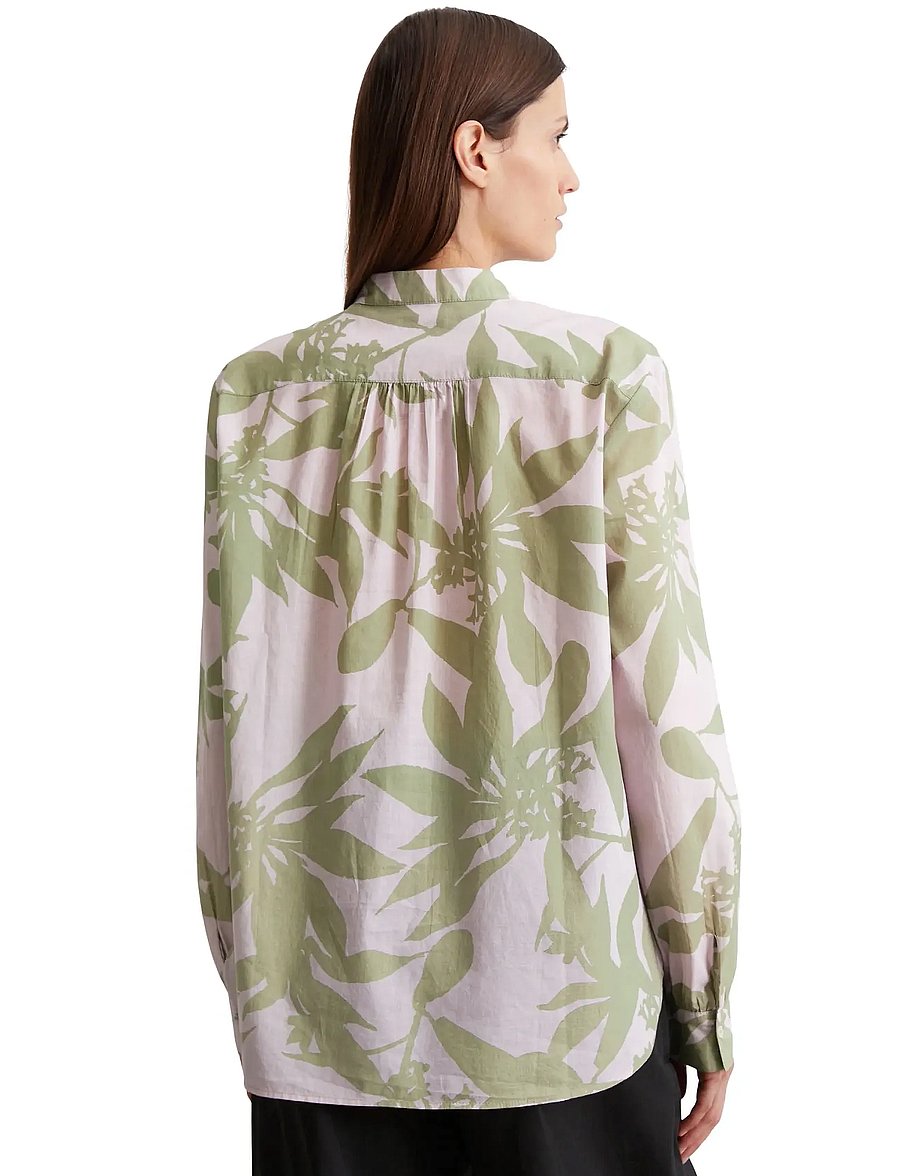 Marc O'Polo - SHIRTS/BLOUSES LONG SLEEVE - langärmlige blusen - multi/ pale lilac - 2