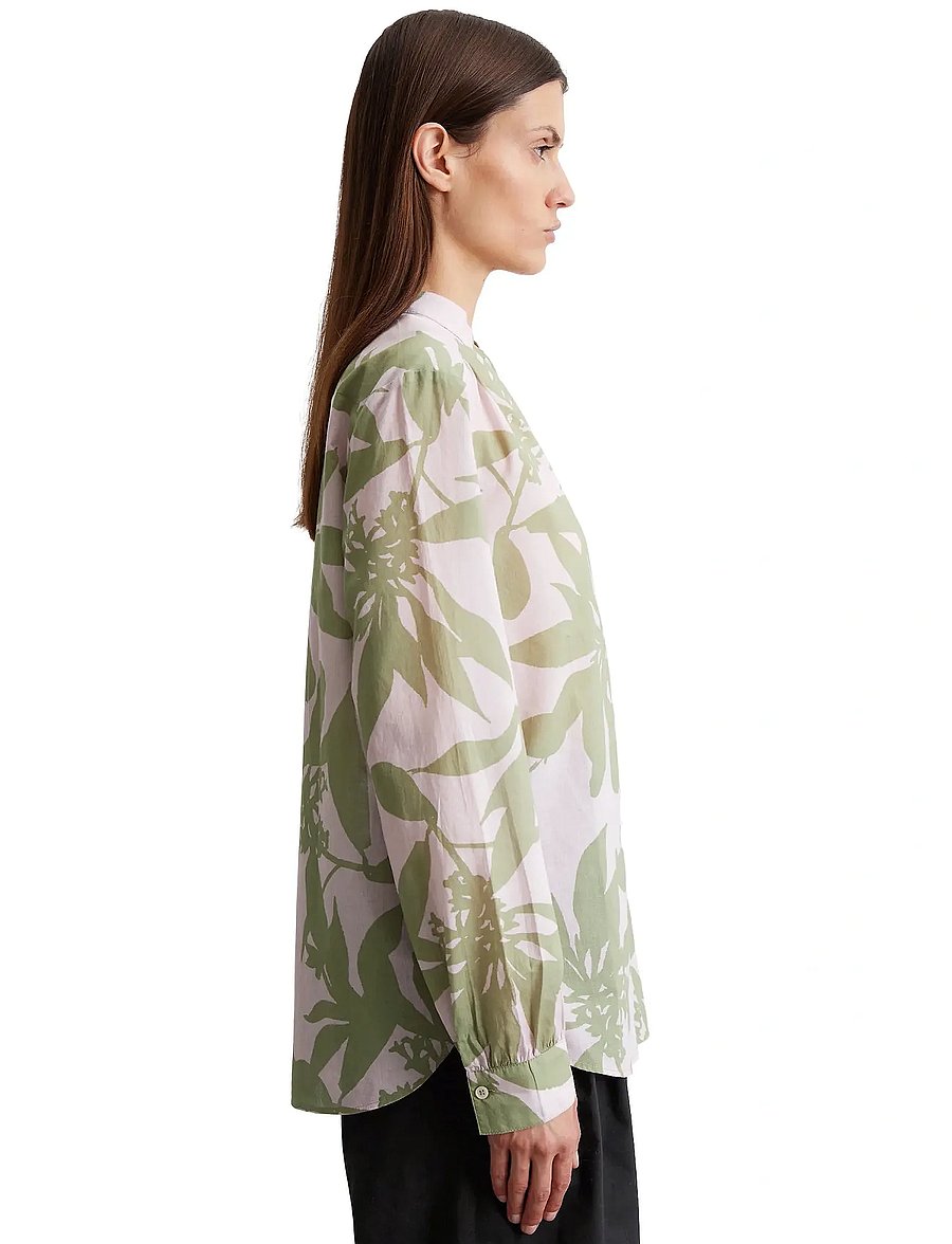 Marc O'Polo - SHIRTS/BLOUSES LONG SLEEVE - langärmlige blusen - multi/ pale lilac - 4