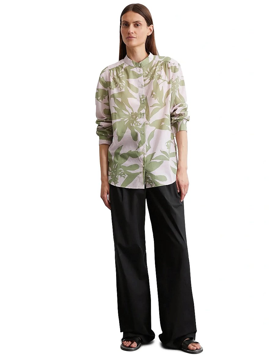 Marc O'Polo - SHIRTS/BLOUSES LONG SLEEVE - langärmlige blusen - multi/ pale lilac - 5