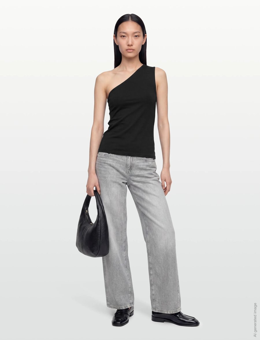 Marc O'Polo - T-SHIRTS SLEEVELESS - tanktops - black - 0