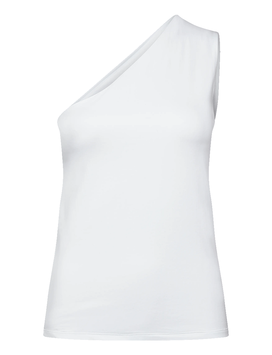 Marc O'Polo - T-SHIRTS SLEEVELESS - sleeveless tops - white - 1