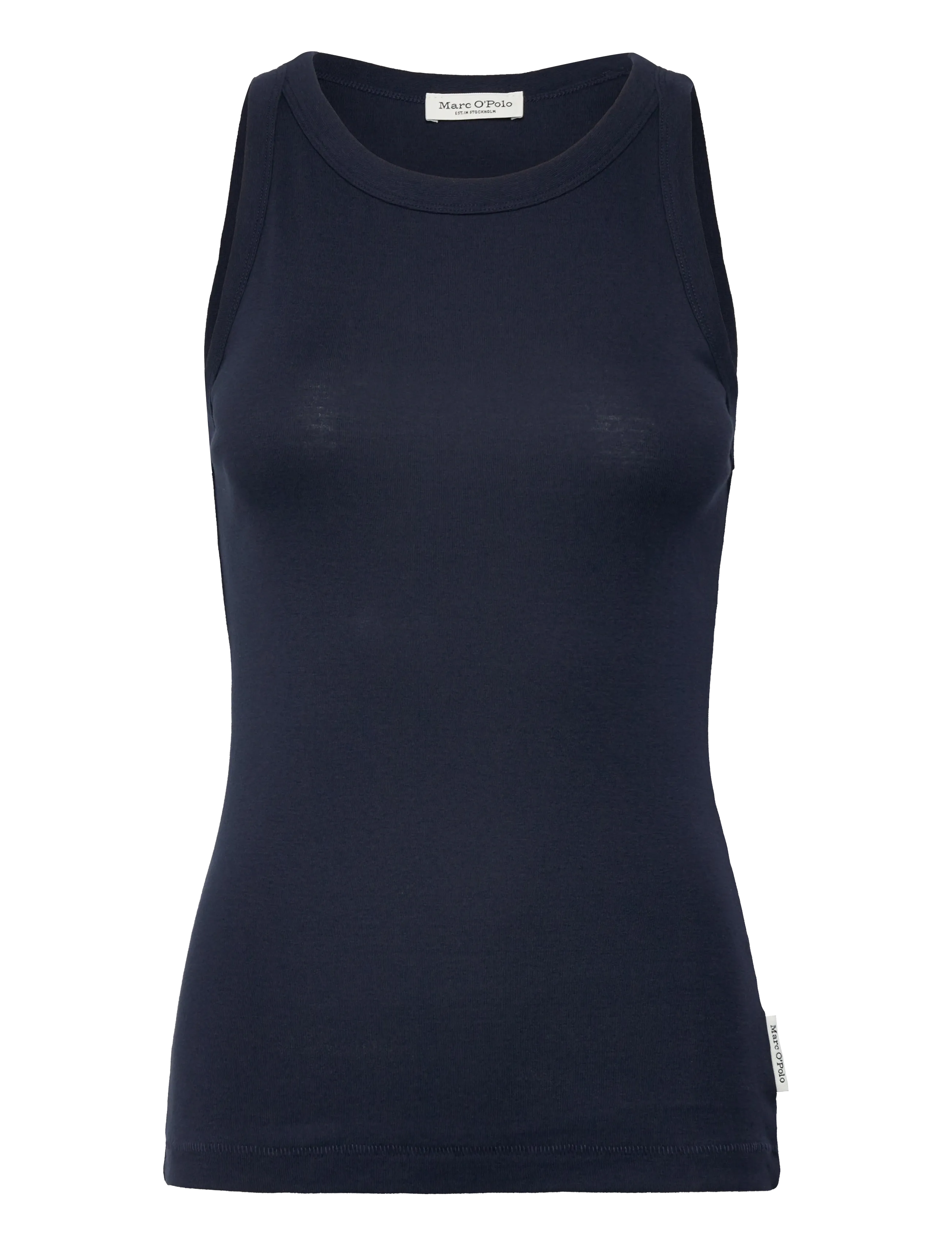 Marc O'Polo - T-SHIRTS SLEEVELESS - sleeveless tops - deep blue sea - 0