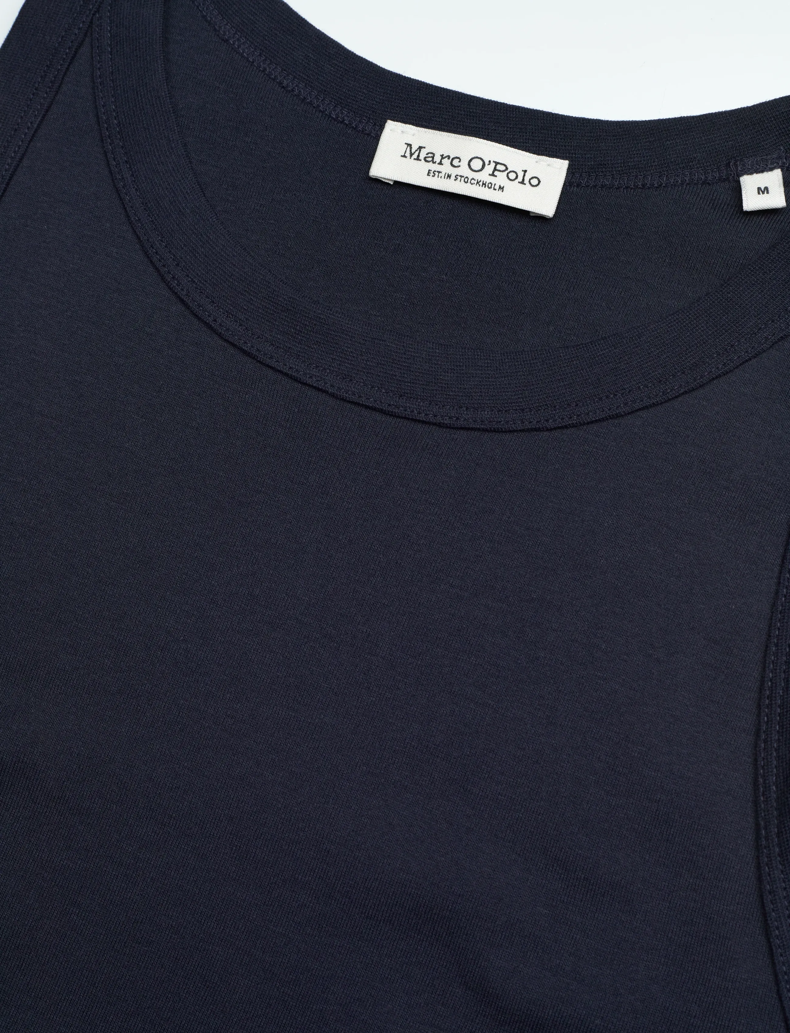 Marc O'Polo - T-SHIRTS SLEEVELESS - sleeveless tops - deep blue sea - 2