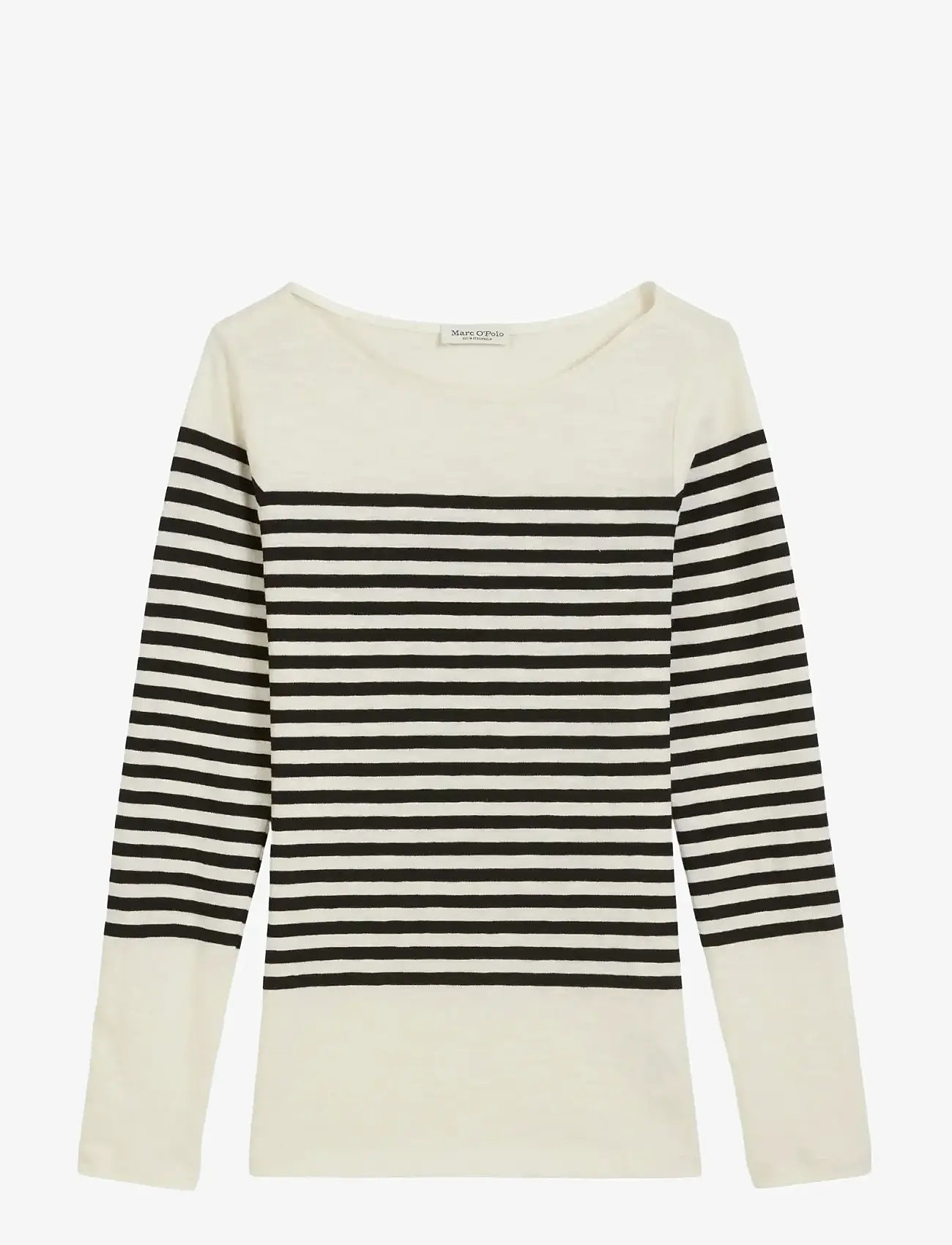 Marc O'Polo - T-SHIRTS LONG SLEEVE - långärmade toppar - multi/ black - 1