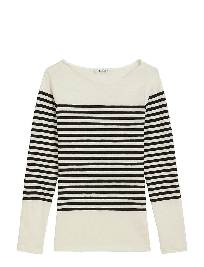 Marc O'Polo - T-SHIRTS LONG SLEEVE - langærmede toppe - multi/ black - 1