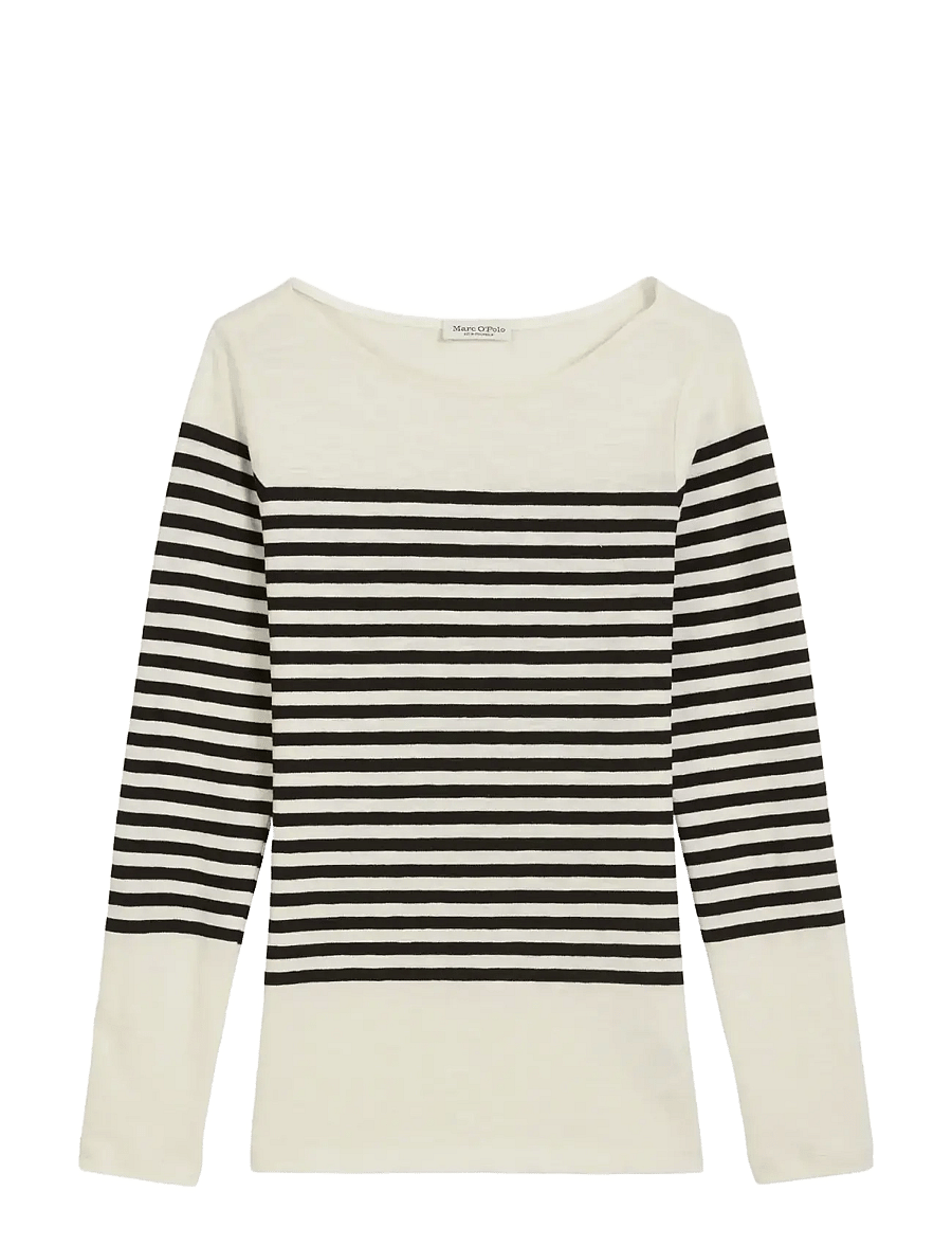 Marc O'Polo - T-SHIRTS LONG SLEEVE - langærmede toppe - multi/ black - 1