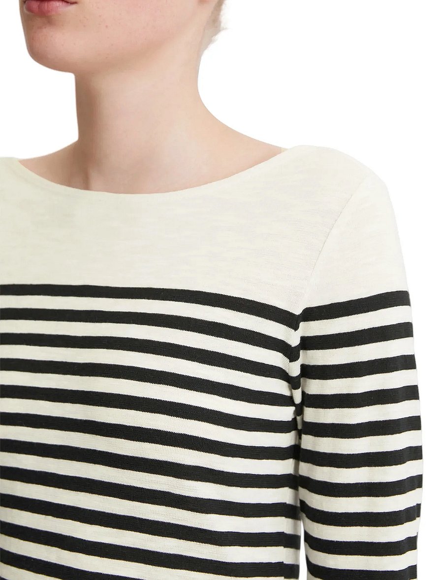 Marc O'Polo - T-SHIRTS LONG SLEEVE - langærmede toppe - multi/ black - 3