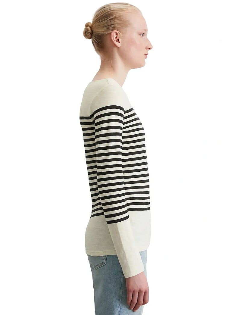 Marc O'Polo - T-SHIRTS LONG SLEEVE - långärmade toppar - multi/ black - 4