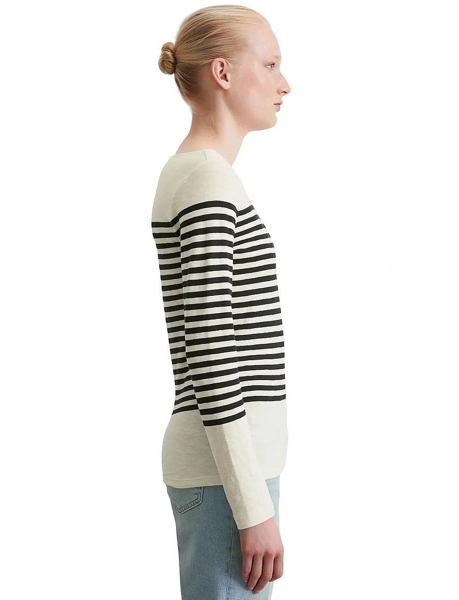 Marc O'Polo - T-SHIRTS LONG SLEEVE - langærmede toppe - multi/ black - 4