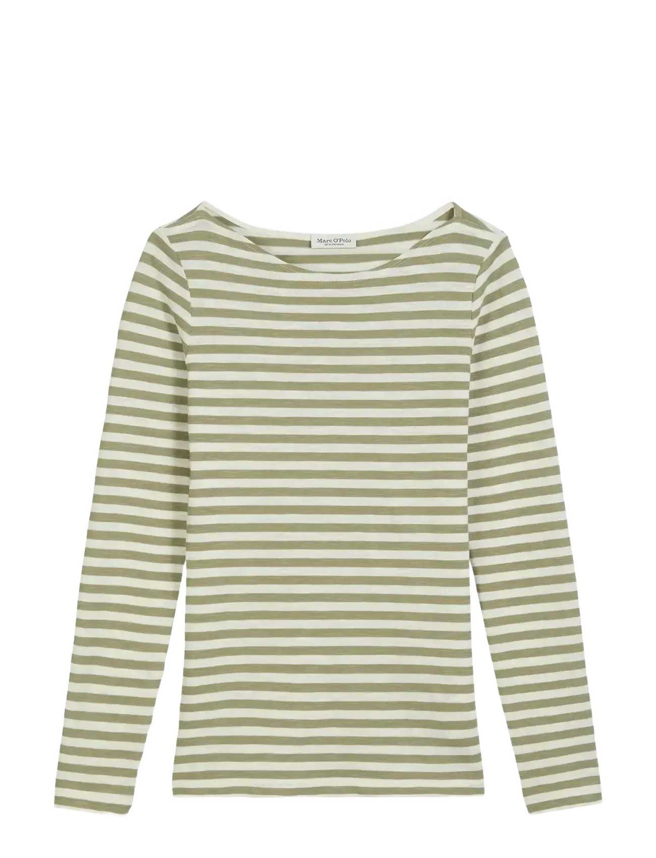 Marc O'Polo T-SHIRTS LONG SLEEVE - Marc O'Polo - MULTI/ SMOOTH SAGE / khaki/green