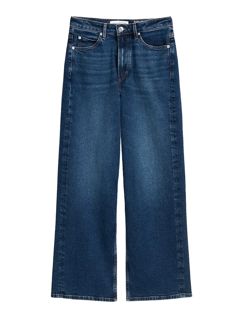 Marc O'Polo - DENIM TROUSERS - vida jeans - authentic dark sea blue wash - 1