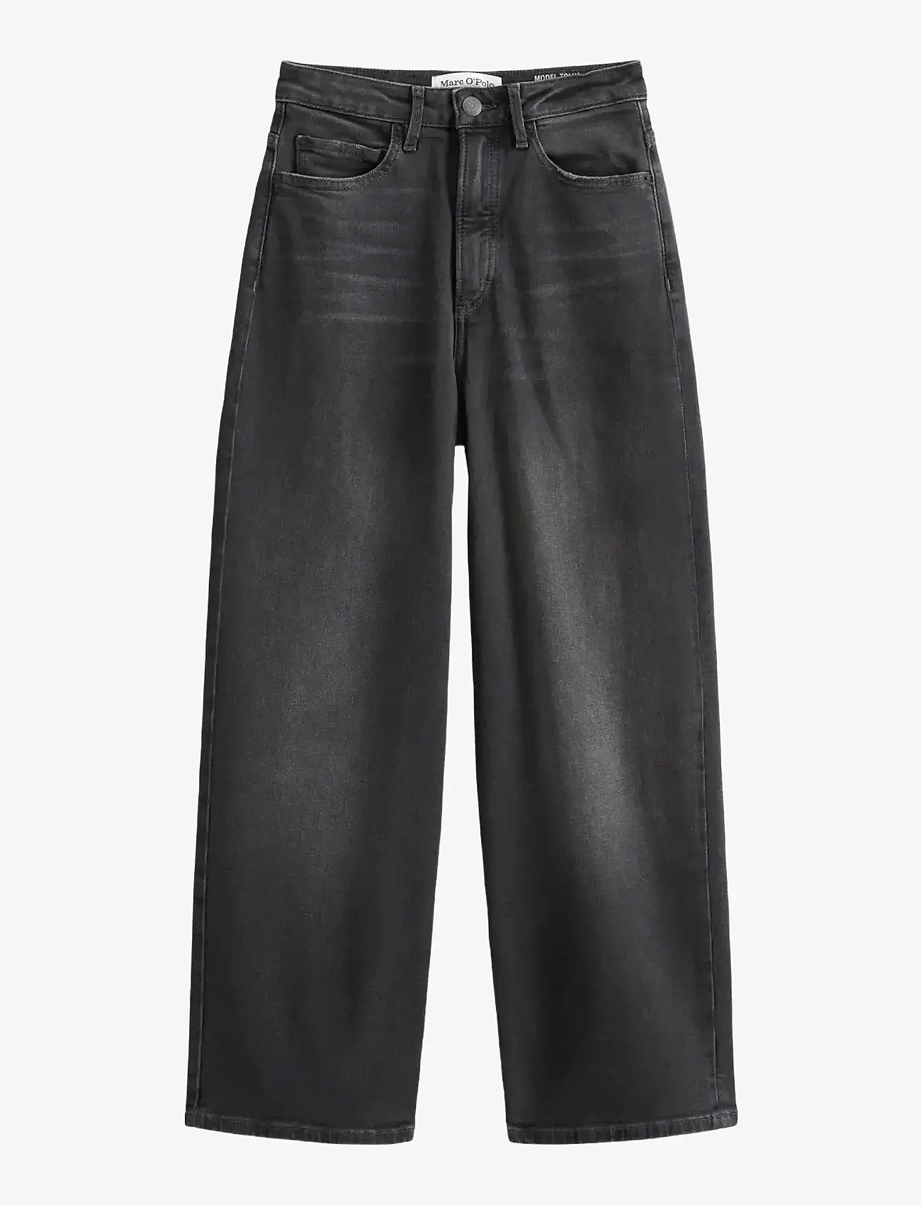 Marc O'Polo - DENIM TROUSERS - vida jeans - dark grey wash - 1
