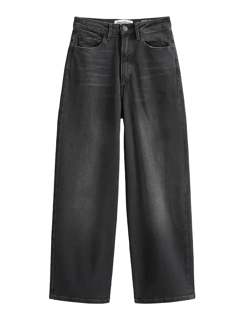 Marc O'Polo - DENIM TROUSERS - laia säärega teksad - dark grey wash - 1