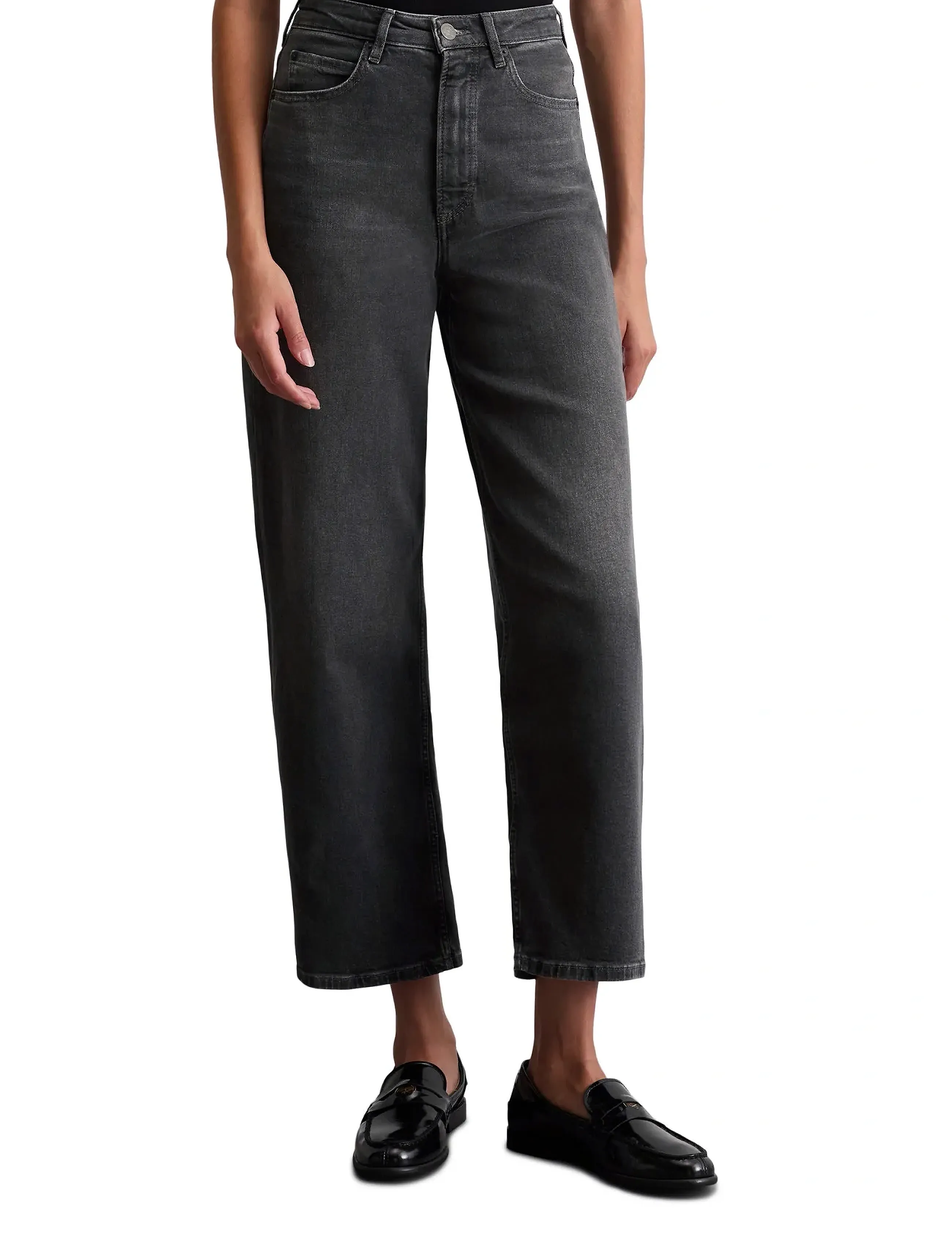 Marc O'Polo DENIM TROUSERS - Jeans - DARK GREY WASH / grey