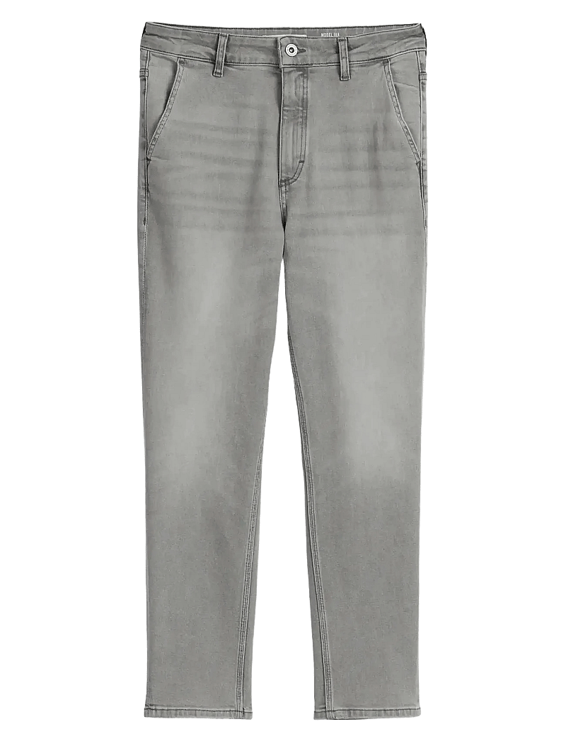 Marc O'Polo - DENIM TROUSERS - slim jeans - light grey authentic wash - 1