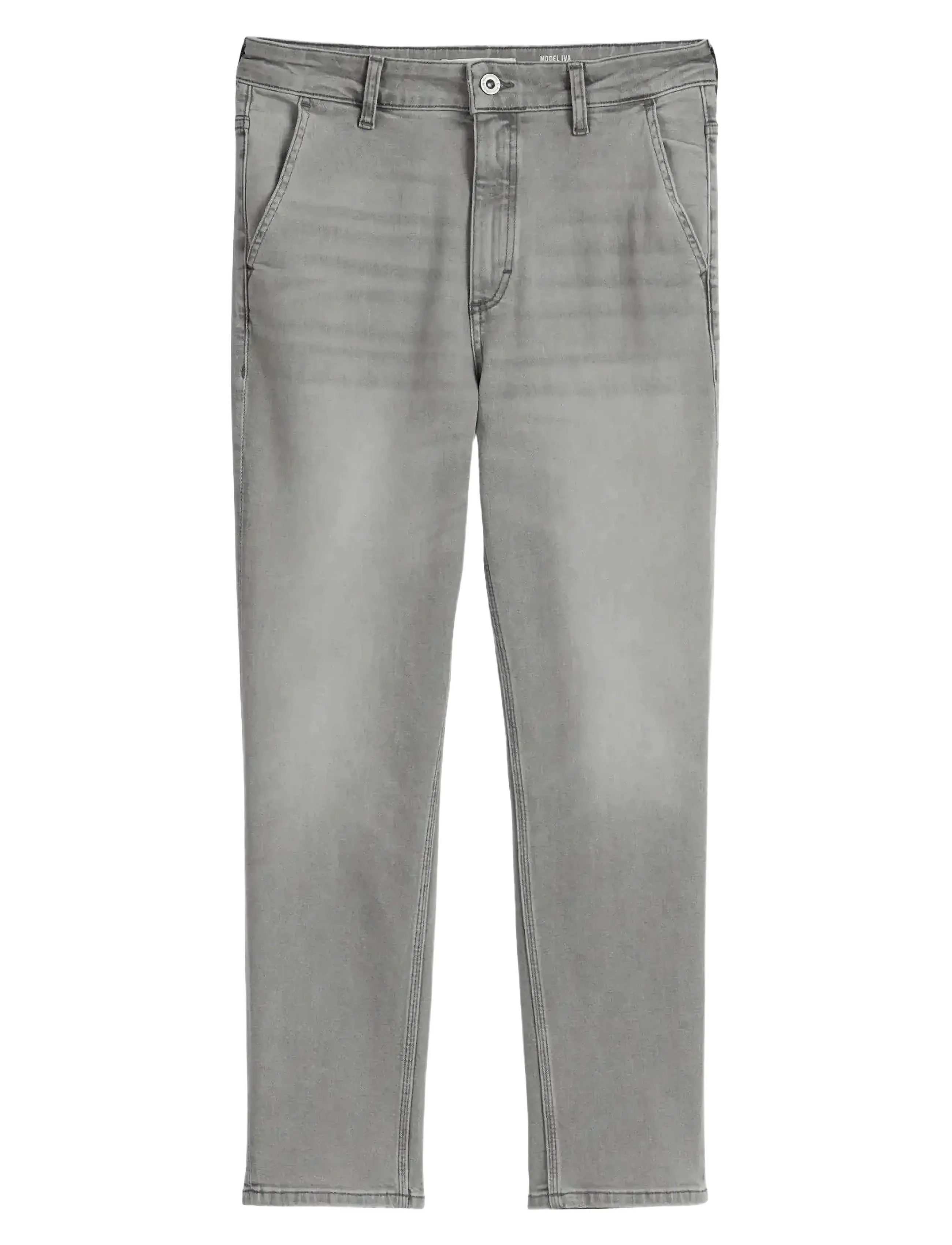 Marc O'Polo - DENIM TROUSERS - džinsa bikses ar tievām starām - light grey authentic wash - 1