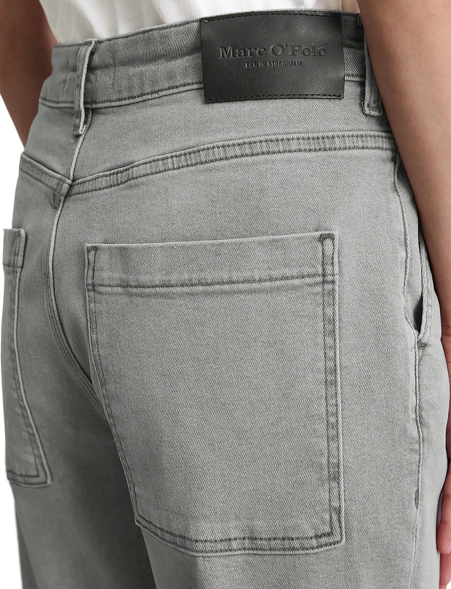Marc O'Polo - DENIM TROUSERS - džinsa bikses ar tievām starām - light grey authentic wash - 3