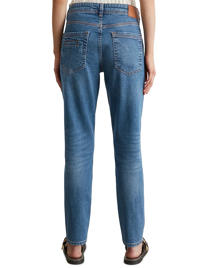 Marc O'Polo - DENIM TROUSERS - slim jeans - sustainable dark blue wash aus - 2