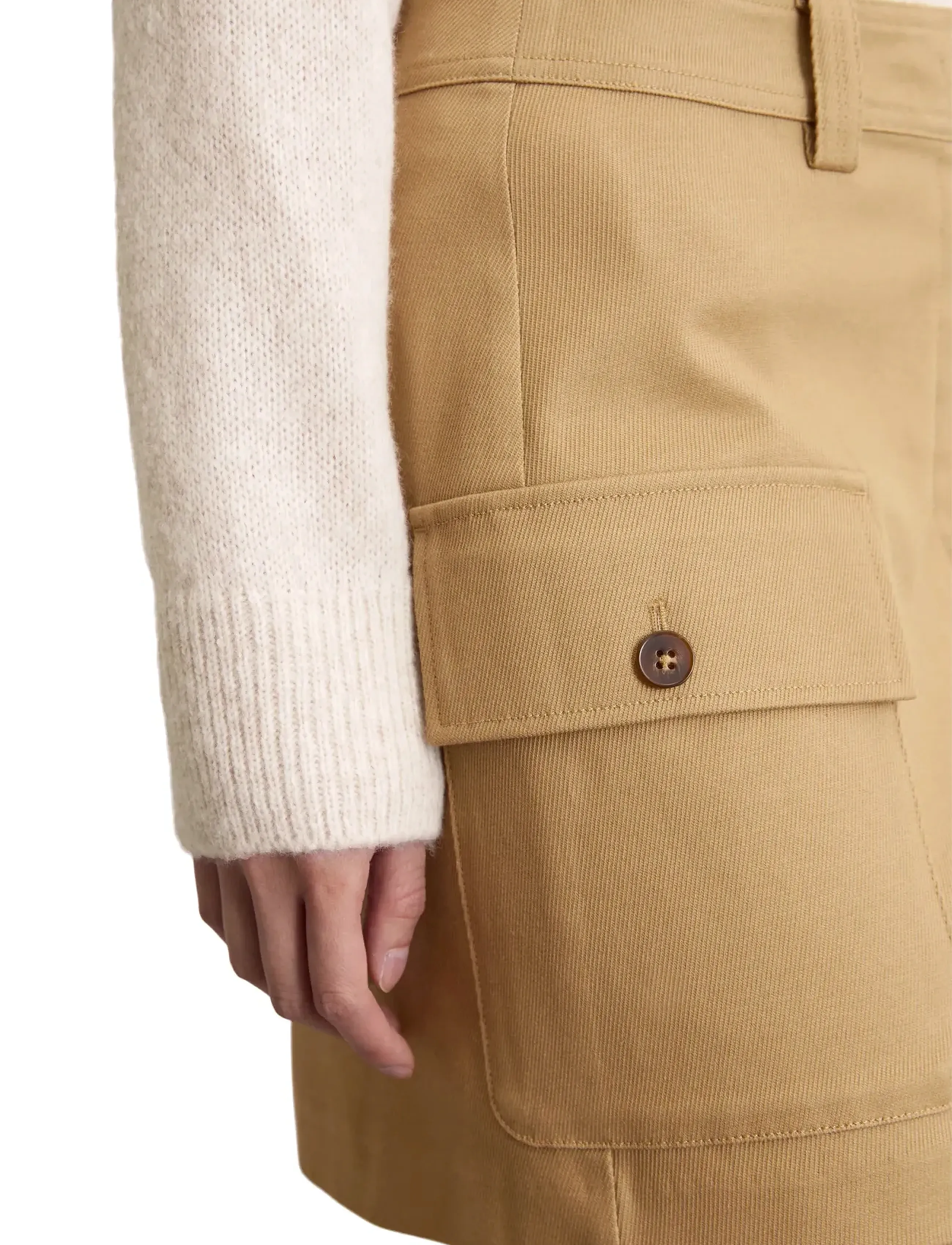 Marc O'Polo - WOVEN SKIRTS - korta kjolar - pure sand - 3