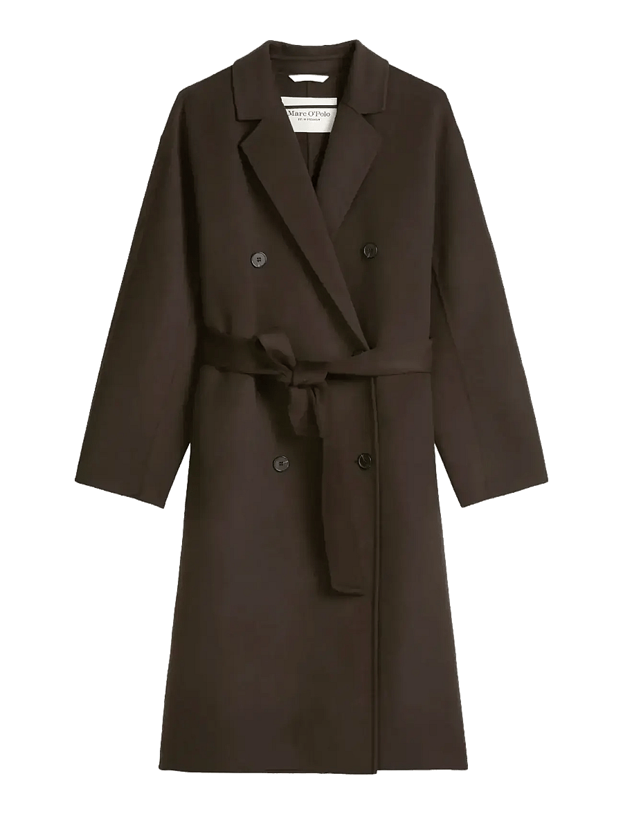 Marc O'Polo - WOVEN COATS - winter jackets - dark coffee - 1