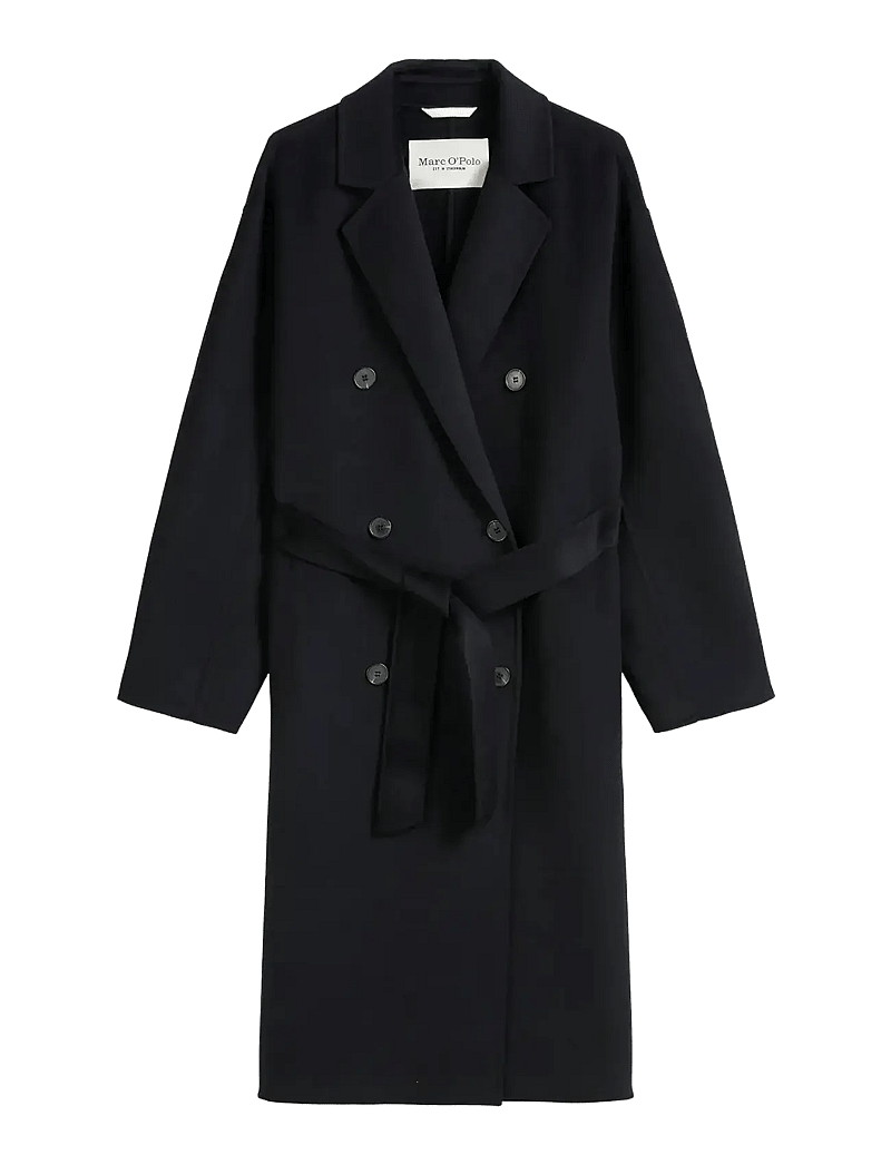 Marc O'Polo - WOVEN COATS - ullkappor - deep night blue - 0