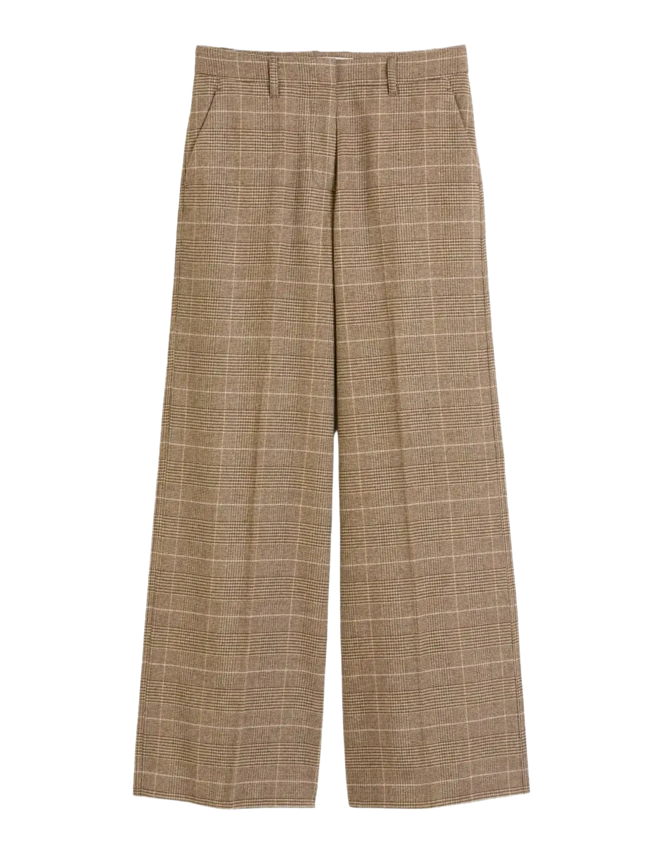 Marc O'Polo WOVEN PANTS - Byxor - MULTI/ / brown