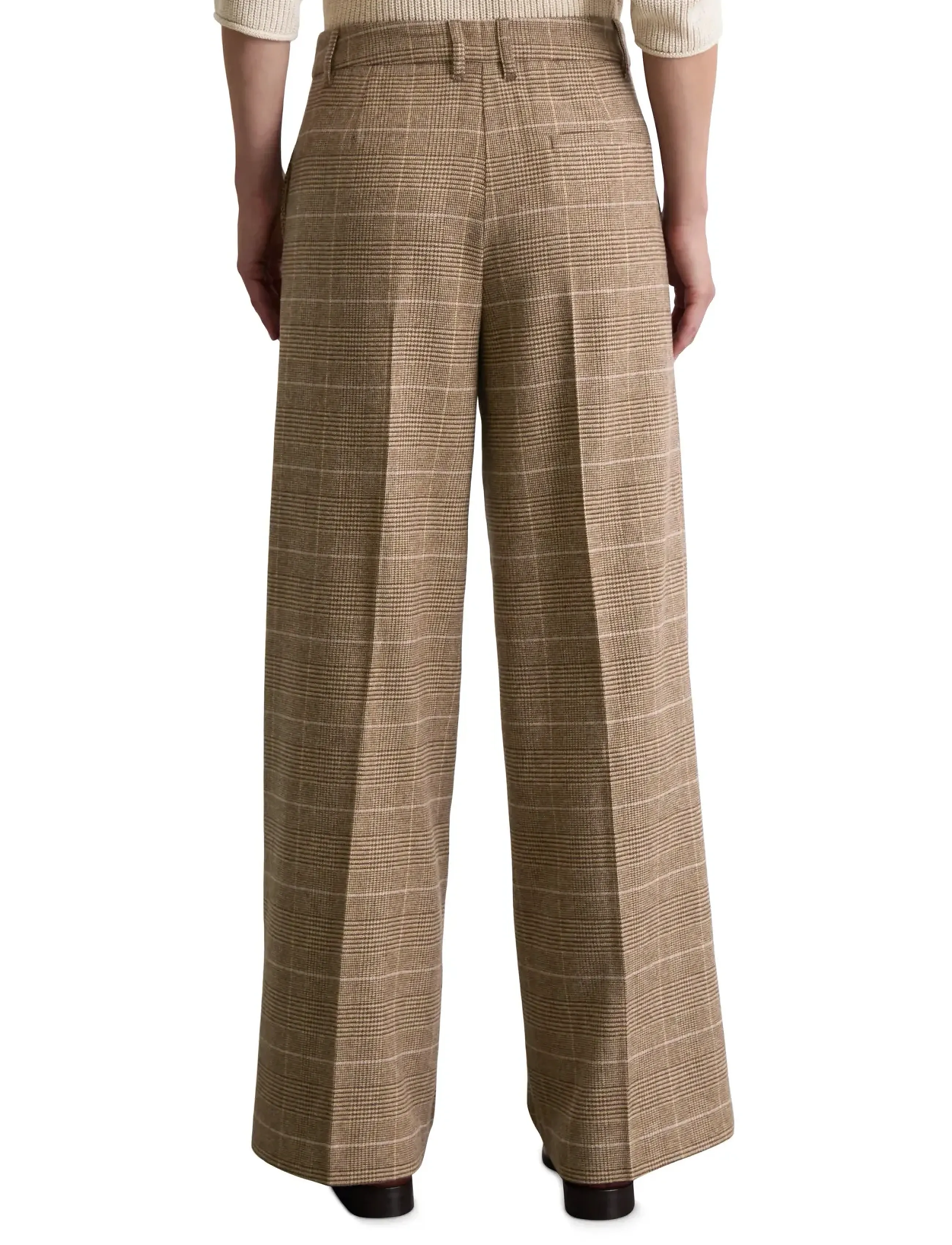Marc O'Polo - WOVEN PANTS - leveälahkeiset housut - multi/ - 2
