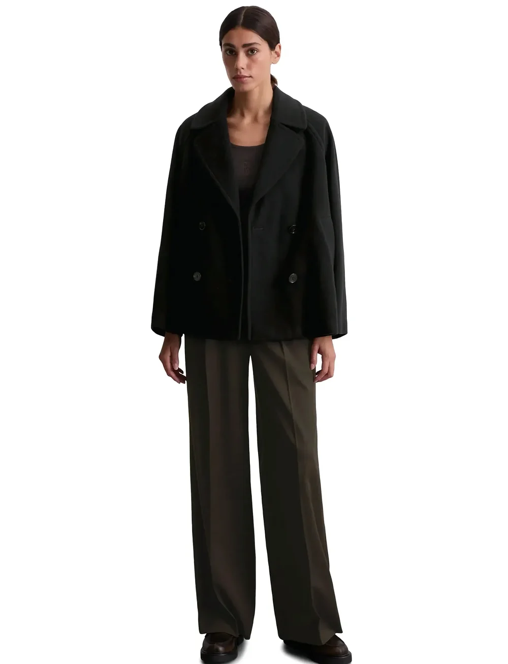 Marc O'Polo - WOVEN OUTDOOR JACKETS - uldjakker - black - 3