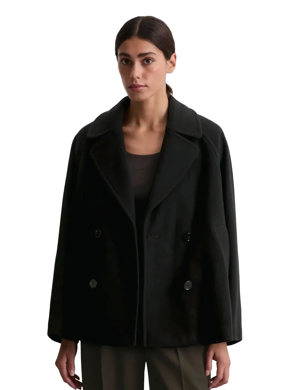 Marc O'Polo - WOVEN OUTDOOR JACKETS - uldjakker - black - 4