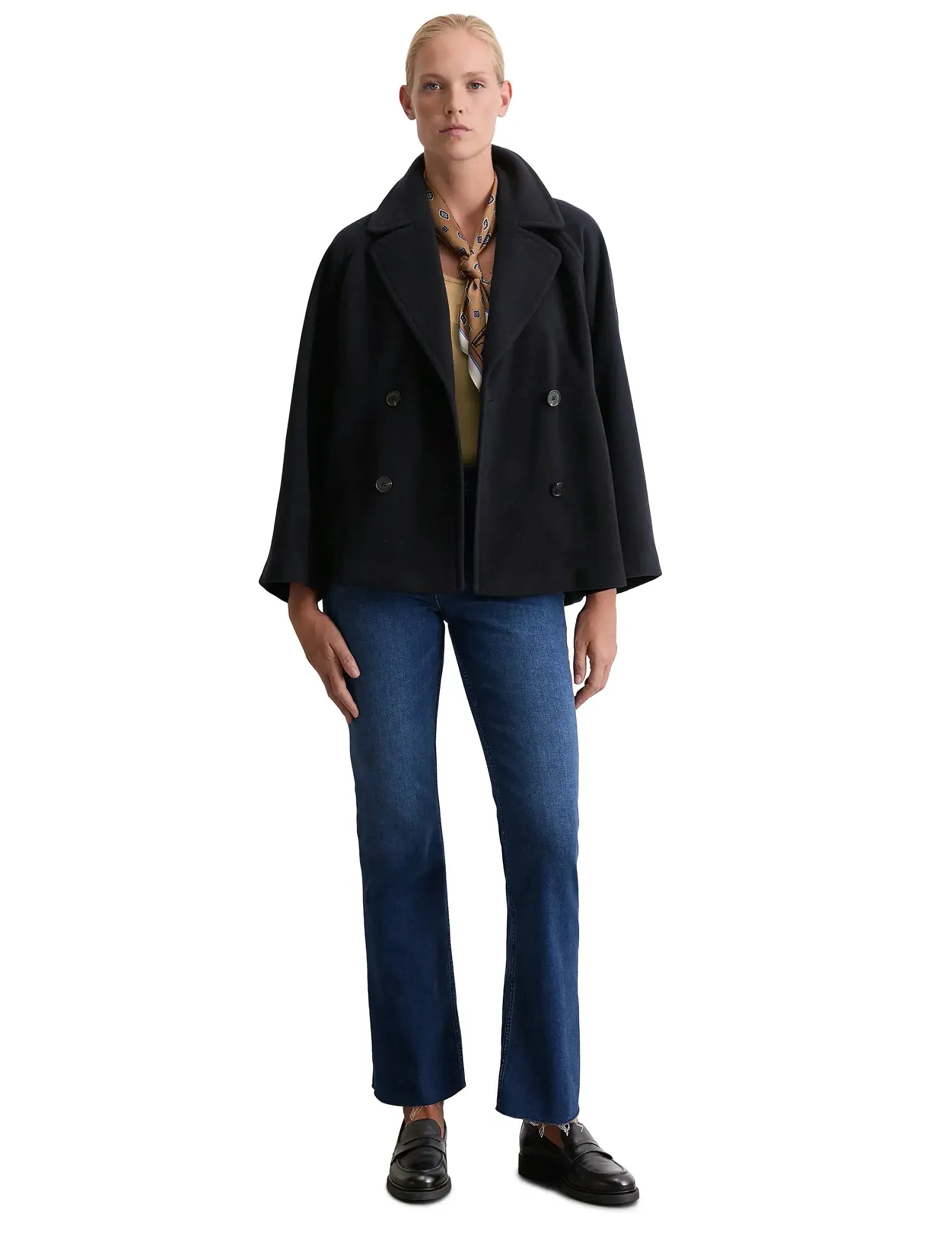 Marc O'Polo - WOVEN OUTDOOR JACKETS - uldjakker - deep night blue - 5