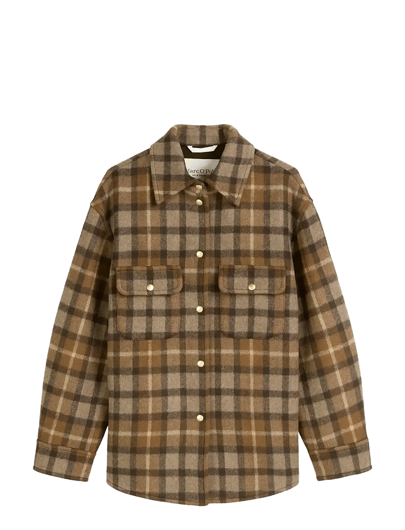 Marc O'Polo - WOVEN OUTDOOR JACKETS - Žieminės striukės - big check - 1