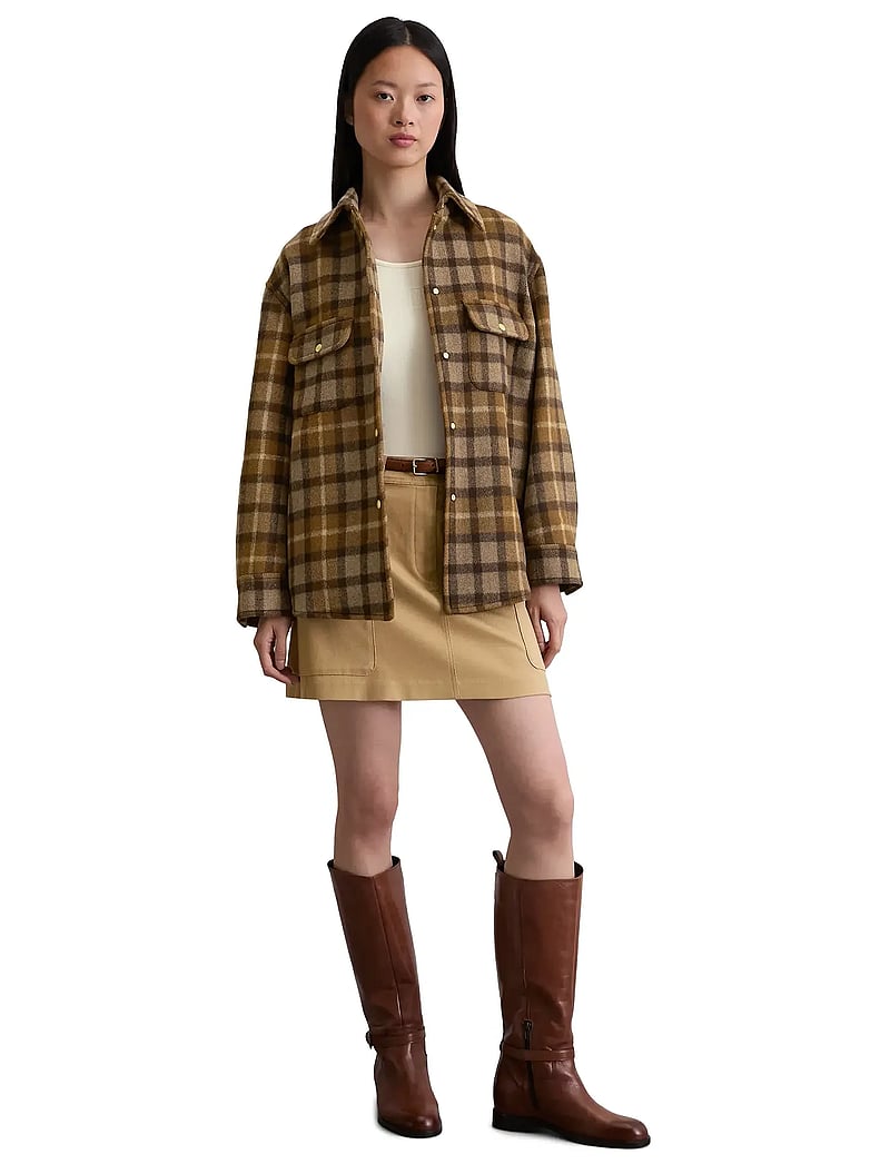 Marc O'Polo - WOVEN OUTDOOR JACKETS - Žieminės striukės - big check - 4