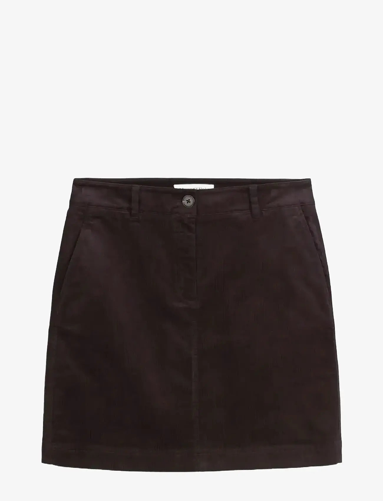 Marc O'Polo - WOVEN SKIRTS - korte nederdele - dark coffee - 1
