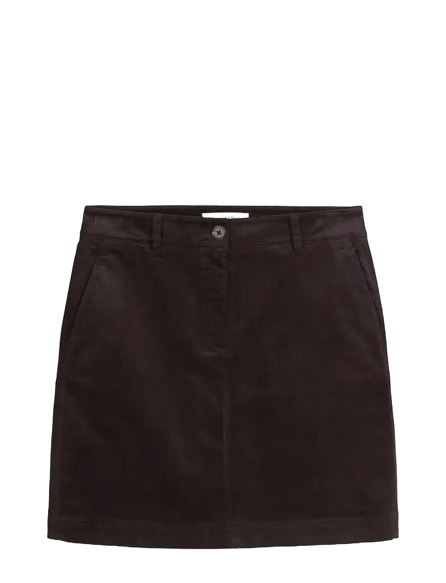 Marc O'Polo - WOVEN SKIRTS - kurze röcke - dark coffee - 1