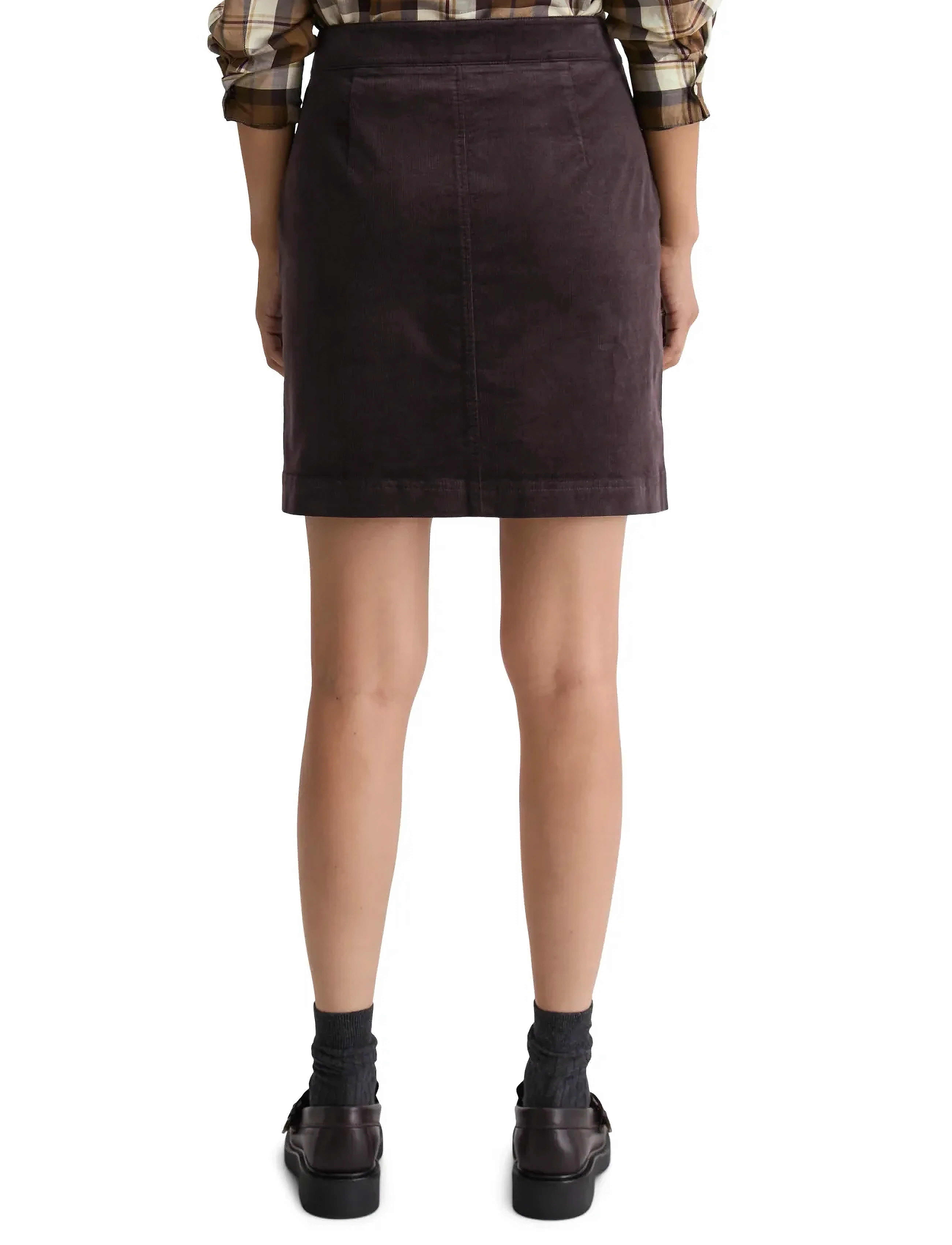 Marc O'Polo - WOVEN SKIRTS - kurze röcke - dark coffee - 2