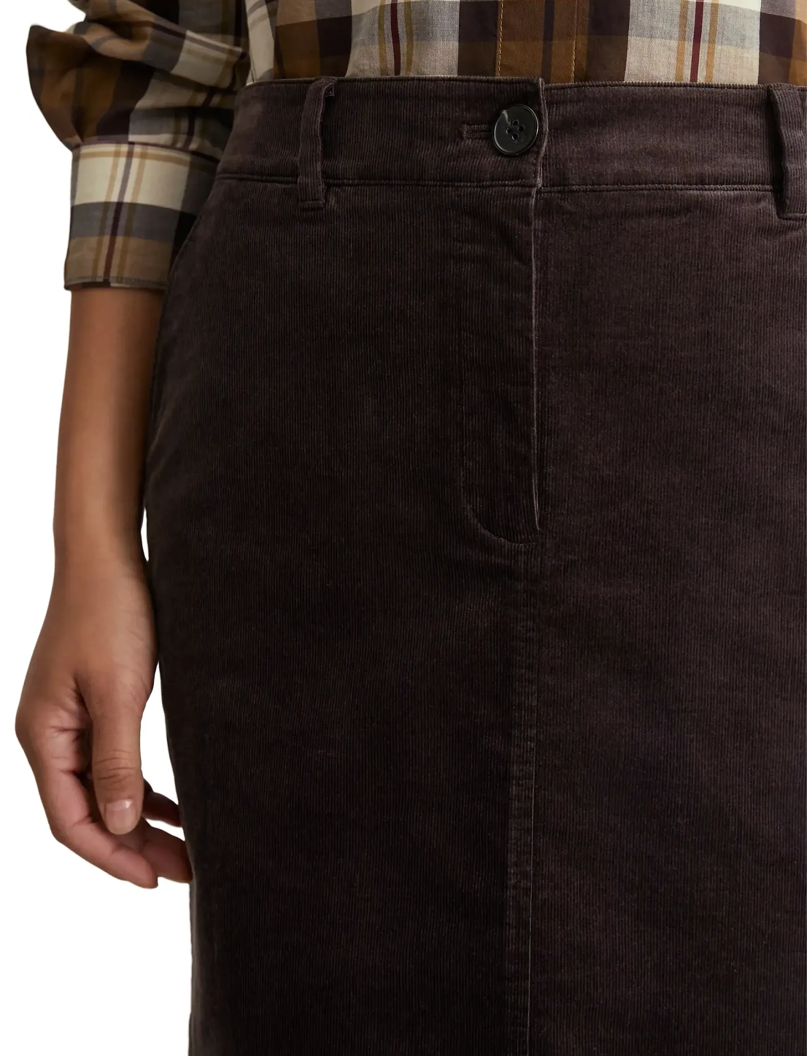 Marc O'Polo - WOVEN SKIRTS - kurze röcke - dark coffee - 3