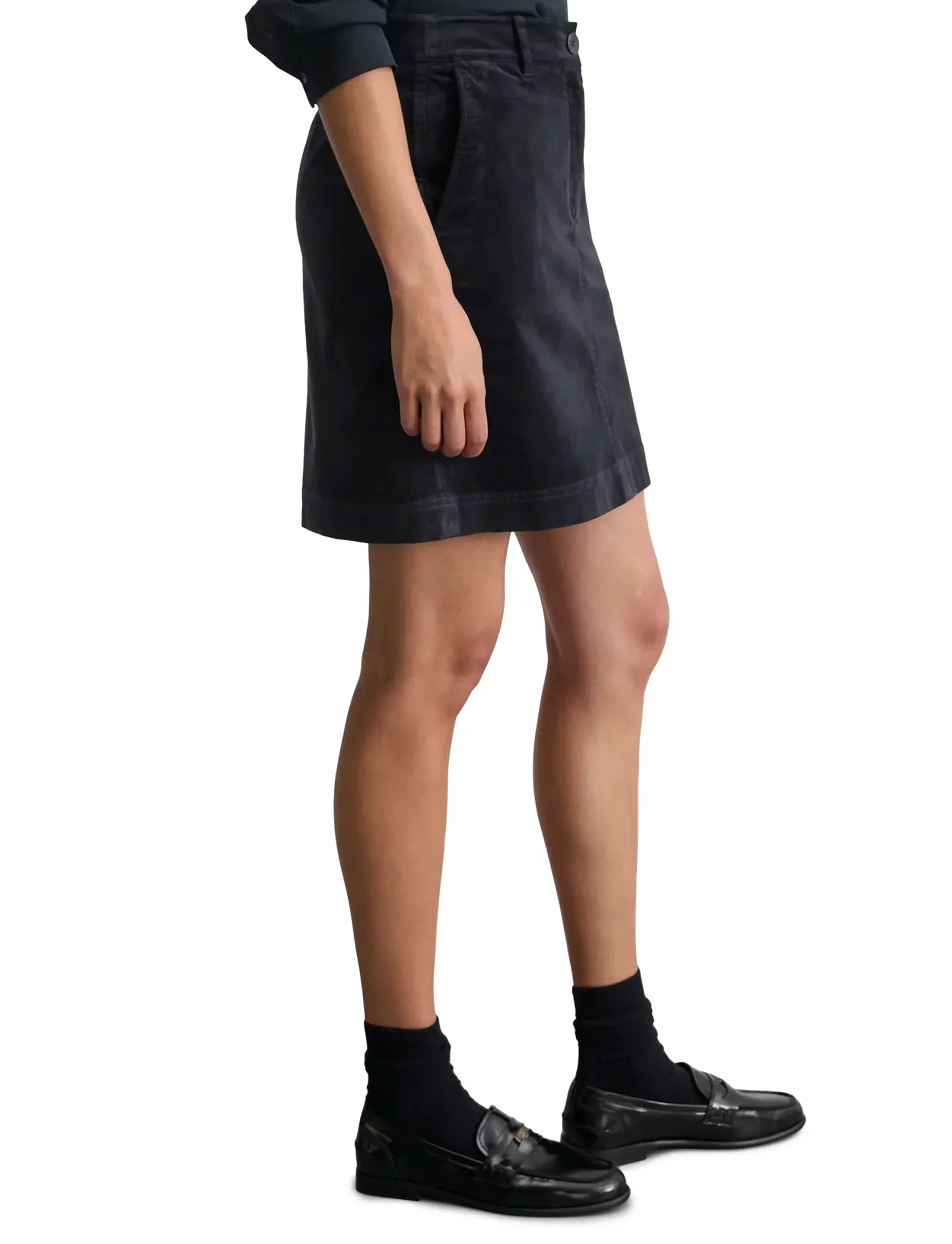 Marc O'Polo - WOVEN SKIRTS - short skirts - deep night blue - 4