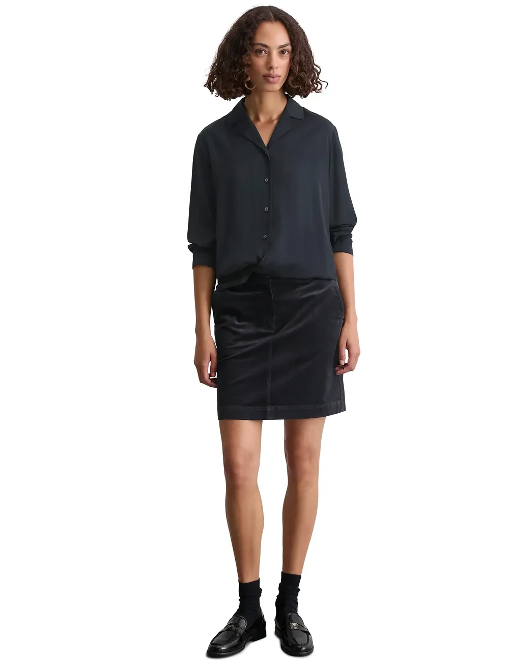 Marc O'Polo - WOVEN SKIRTS - minihameet - deep night blue - 5