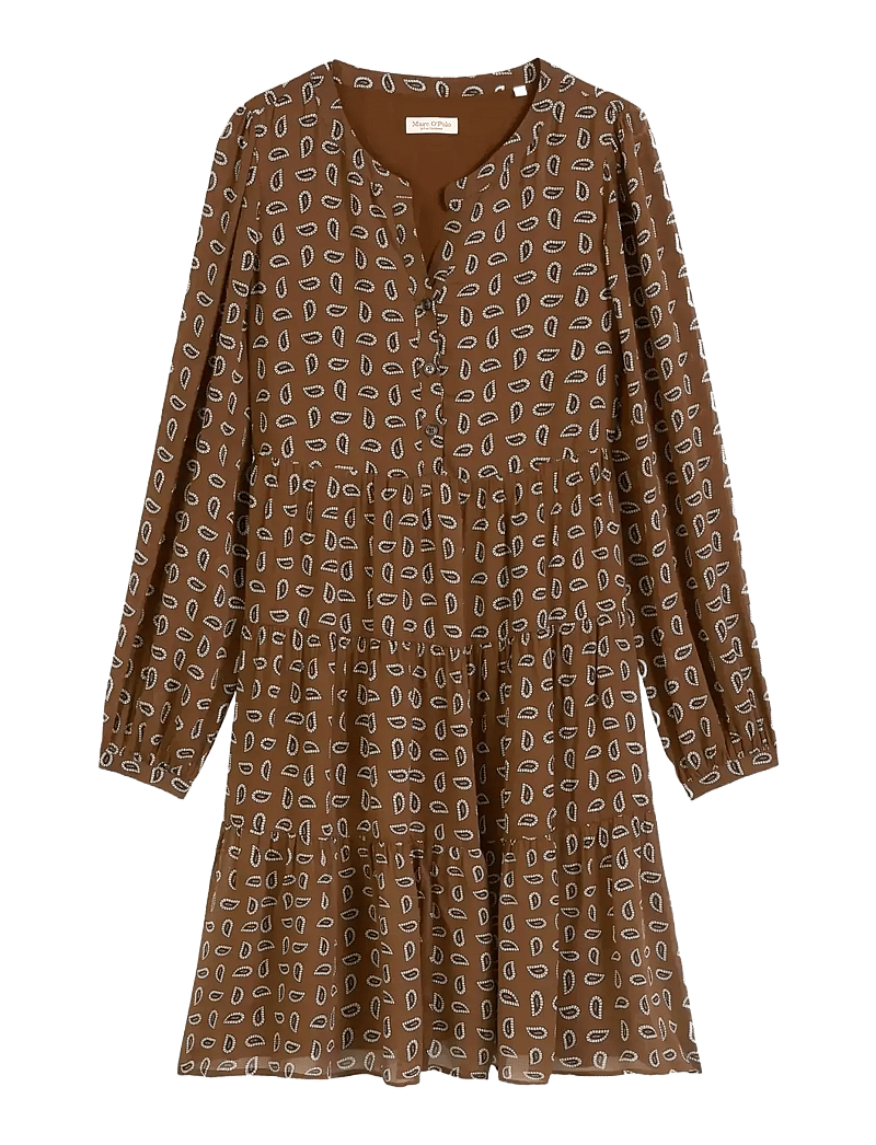 Marc O'Polo - WOVEN DRESSES - korta klänningar - multi/warm brown - 1