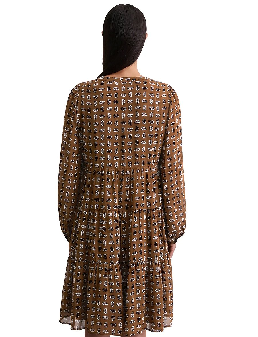 Marc O'Polo - WOVEN DRESSES - stuttir kjólar - multi/warm brown - 2