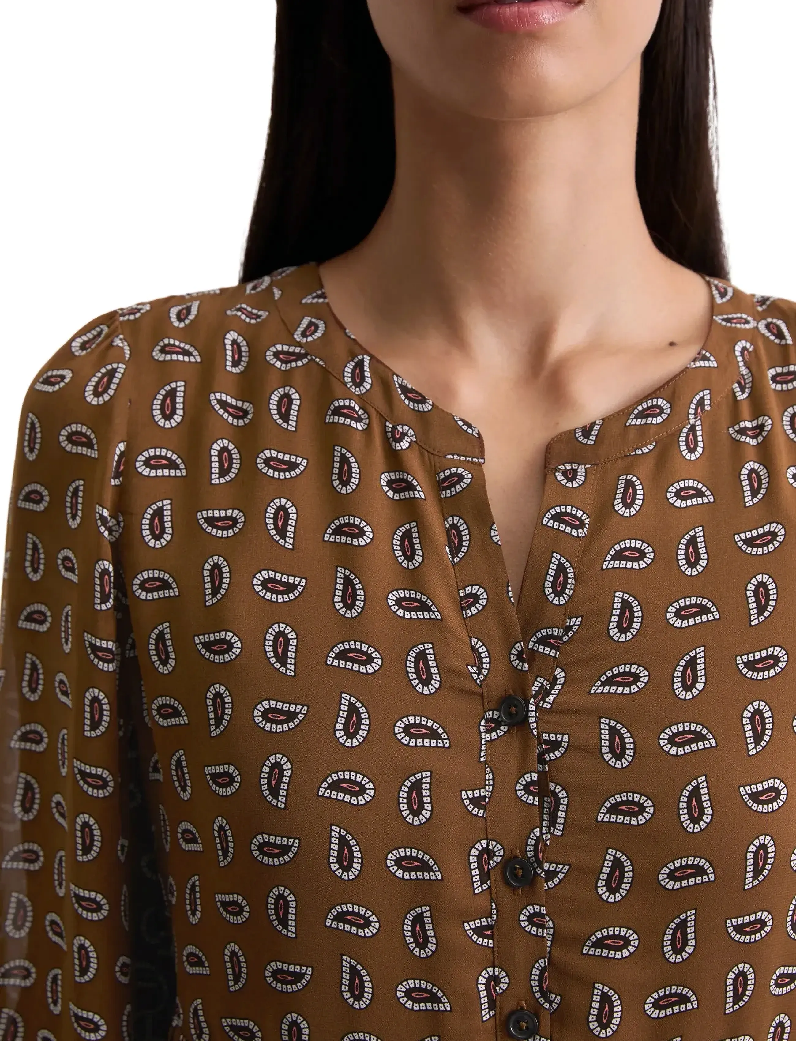 Marc O'Polo - WOVEN DRESSES - sukienki krótkie - multi/warm brown - 3