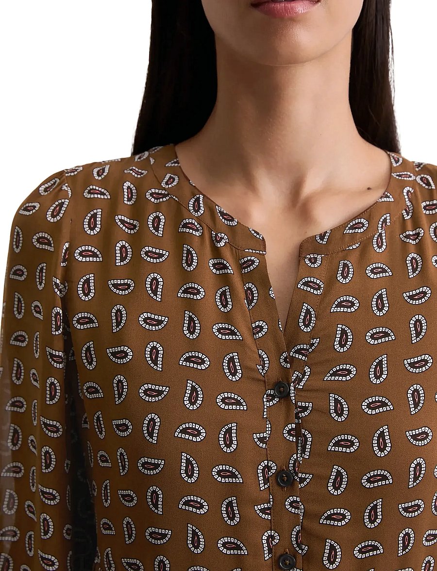 Marc O'Polo - WOVEN DRESSES - stuttir kjólar - multi/warm brown - 3