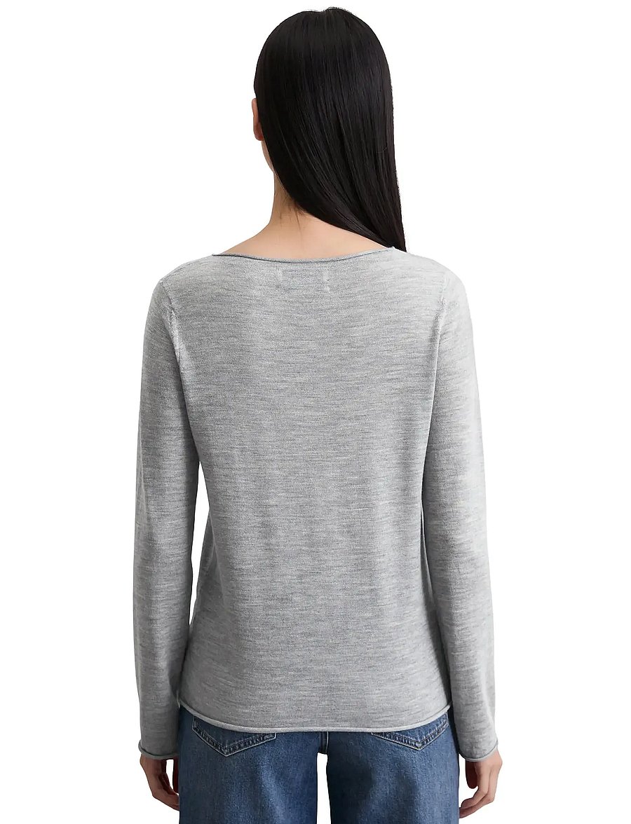 Marc O'Polo - PULLOVER LONG SLEEVE - jumpers - grey granite melange - 2