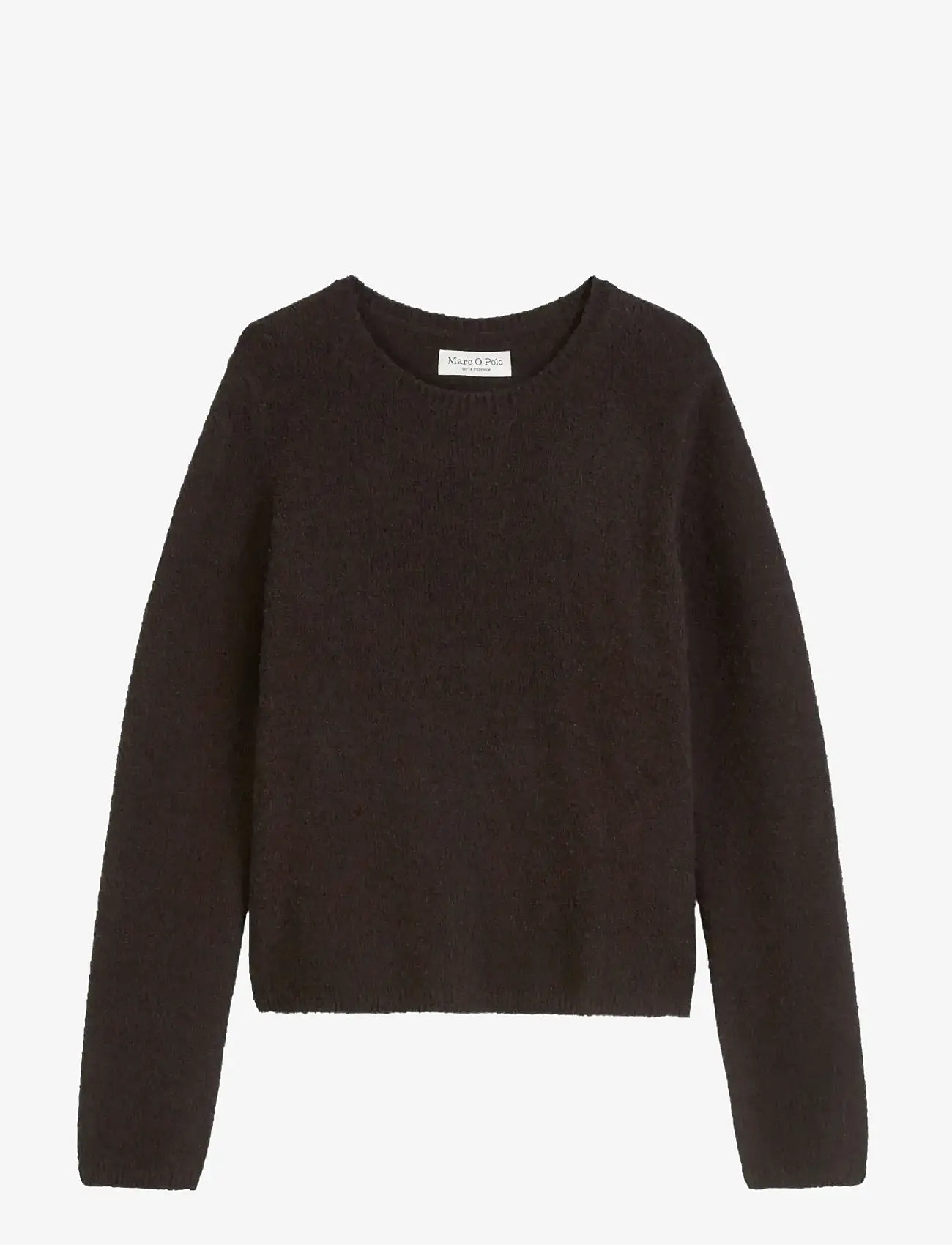 Marc O'Polo - PULLOVER LONG SLEEVE - dark coffee - 1