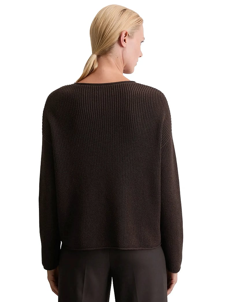 Marc O'Polo - PULLOVER LONG SLEEVE - dark coffee - 2
