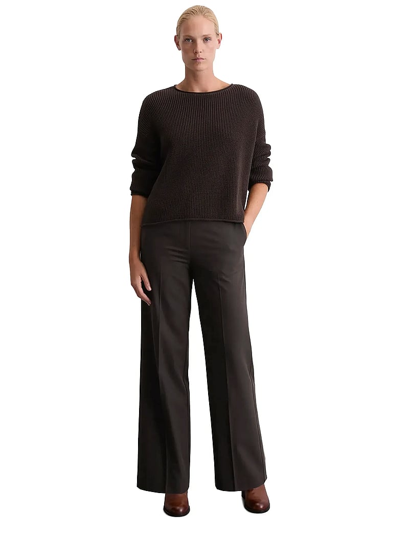 Marc O'Polo - PULLOVER LONG SLEEVE - dark coffee - 5