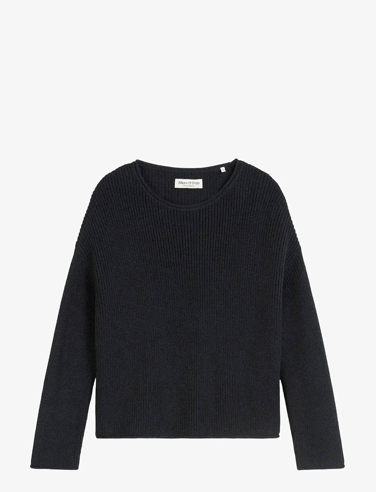 Marc O'Polo - PULLOVER LONG SLEEVE - stickade tröjor - deep night blue - 1