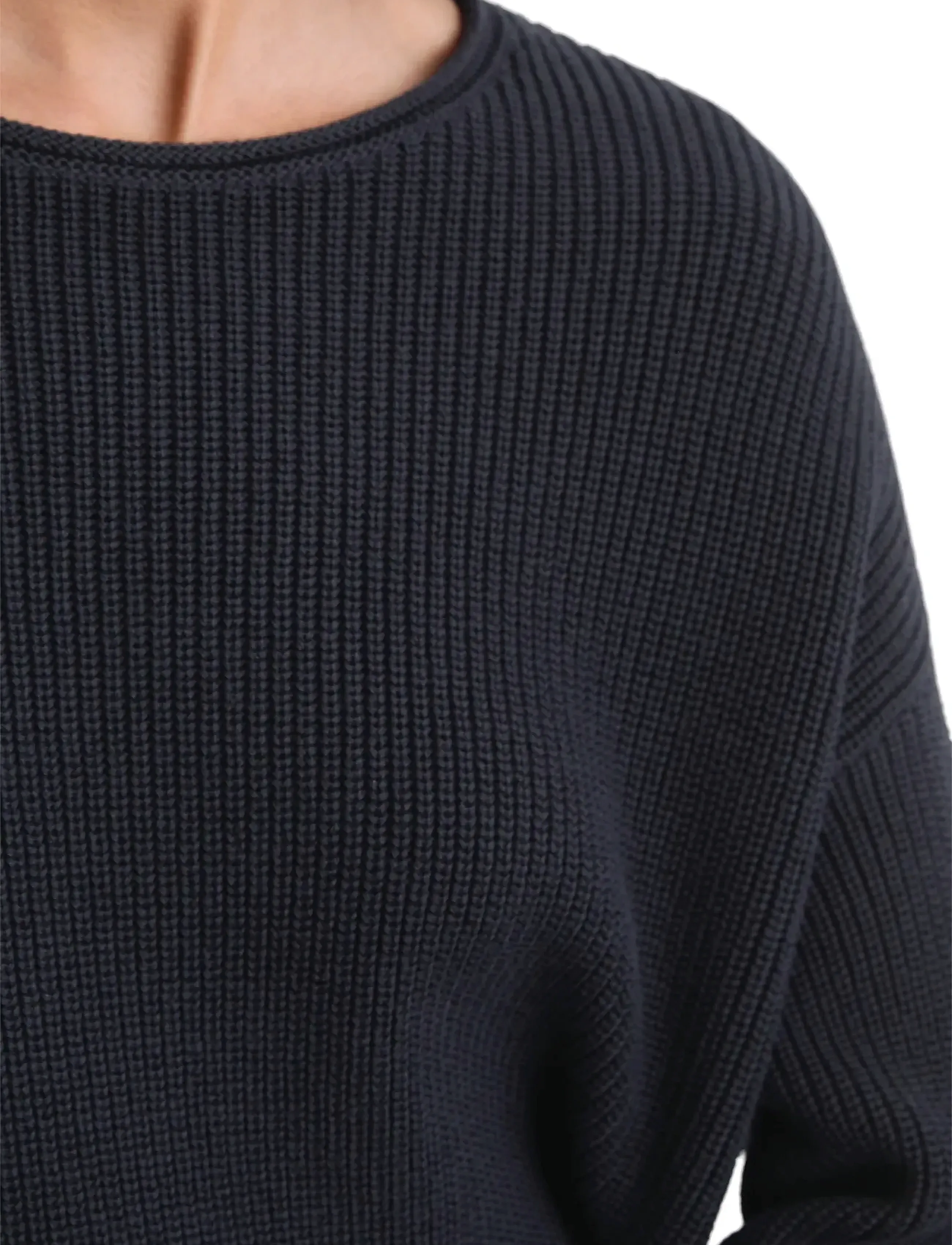 Marc O'Polo - PULLOVER LONG SLEEVE - deep night blue - 3