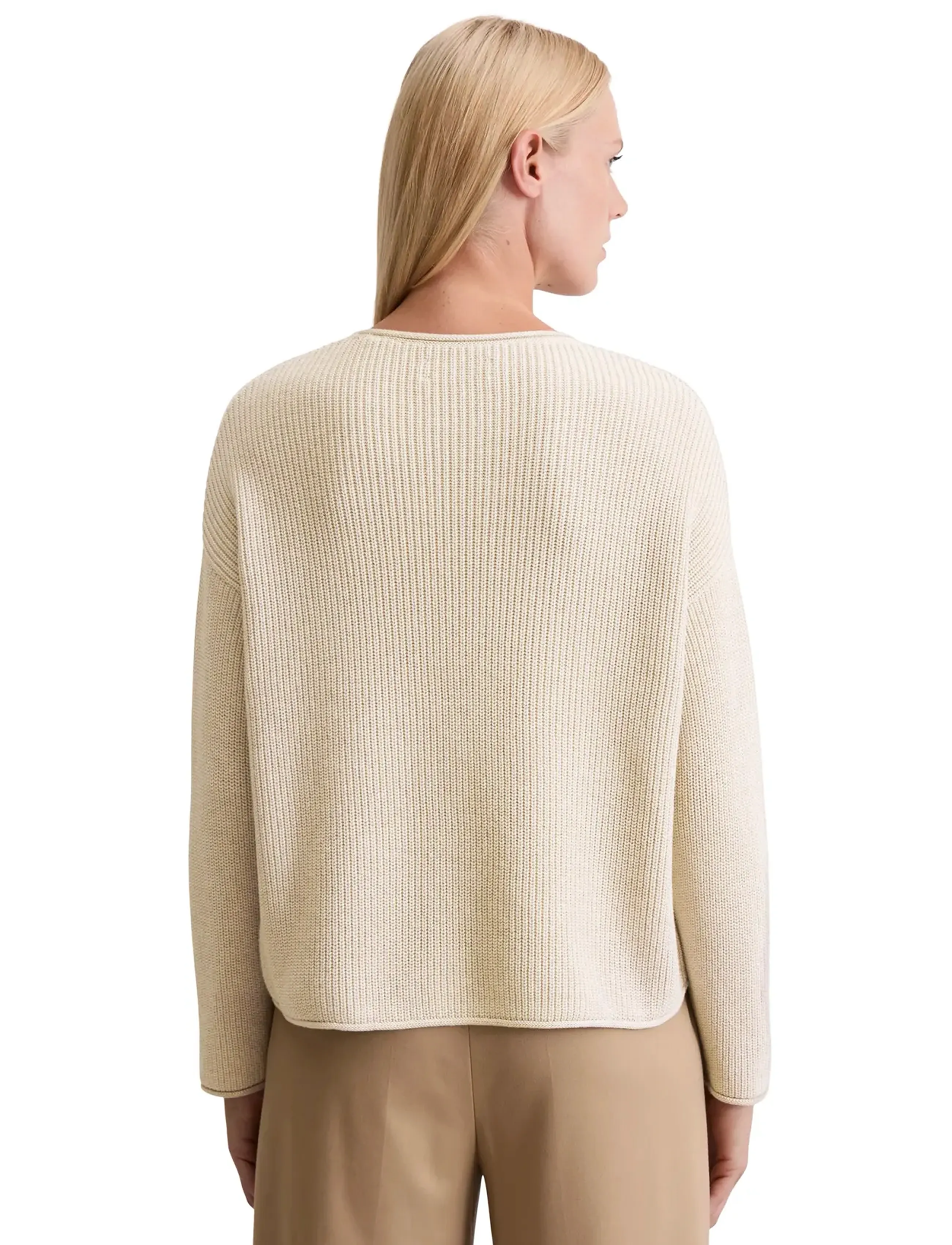 Marc O'Polo - PULLOVER LONG SLEEVE - sandy melange - 2